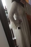 I ordered this as a backup dress for my wedding. I love it so much that I might just wear it as my wedding dress! I have a large chest so it's a little bit tight in the chest/shoulders but otherwise fits perfectly! - Heather G.