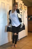My go to for my normal outfit. I own all but 1 color I think. Goes with everything - Crystal E.