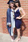 This dress is perfect! Fit like it was altered. Love the (school) color and the material. - Regina R.
