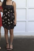 I wore this dress for my birthday dinner and absolutely loved it. With the belt you don't lose your figure so I'm glad it has it. This dress is the perfect dress for any occasion definitely recommend. - Sabina S.