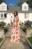 It was actually a beautiful dress! Back is a little loose but w a little adjustment it wasn't noticeable. Wore it to my prom, believe it or not but I received so many compliments. Sits on you perfectly if you get what I mean, it's so nice :) - Cristal G.