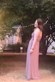 I bought this dress to attend a formal evening wedding.  It was spectacular!  It fit perfectly, and I felt lovely in it. I was a little worried about the color. I am very fair-skinned.  But, I received lots of compliments on the color and the dress itself.  I would recommend! - Catherine K.