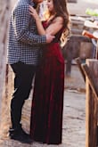THIS DRESS WAS PERFECT FOR MY ENGAGEMENT PHOTOS. IT SET THE MOOD FOR A PERFECT DESERT ROMANCE THEME! - NATASHA S.