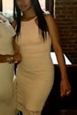 This dress fit like a glove! Very well made, not sheer at all. - Stephany G.
