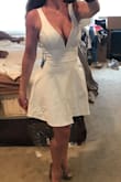This is a gorgeous dress. The material is quality and so is the make. I'm so happy with my purchase! - Linda C.