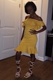 I brought this dress for daughter to attend her to grade formal and the dress fitted her so well. She is really slender so I was concerned about the fit, but it was perfect! - Donita G.