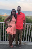 This dress is amazing! I ordered the peach for my cousin's beach wedding and the color was beautiful against my tanned skin. It fit perfectly. I love the open back. I got sooo many compliments on how cute my dress was! - Amanda M.