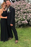 I have this dress in three colors, emerald green, burgundy and now black. With multiple weddings this year, I find this dress the perfect go to for any season! I have received countless compliments on the fit and style and have to admit it has to be the most comfortable and flattering dress in my closet. The material is light, not heavy, and most importantly the liner prevents you seeing anything from the hips down. A complete win win! I am a Canadian resident and happily pay the exchange and shipping to add any Lulus beauty to my wardrobe. I must admit, Lulus has nailed the dress game right out of the park! Thank you, a very happy dress customer xo - Brittany M.