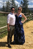 Loved this! Wore it to a wedding in the mountains in Colorado and it was perfect! No bra necessary. It was quite long so I wore my highest heels. I should have had it hemmed but ran out of time. Perfect for long-legged women! The colors were very vibrant and beautiful. - Amanda C.