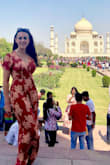 Look, I'm going to be honest. I knew I was going to the Taj Mahal, and I wanted ONE, beautiful, Instagram-worthy shot in front of it. I'm not trying to be a travel blogger, but come on, it was a life experience and I wanted to capture it in a beautiful way. This was my choice and I loved it!! People kept asking me where I'd purchased it, and I felt really great in it. I'd highly recommend it, whether you're in India or Indiana. It's just a really pretty, lightweight dress that made me feel beautiful on a pretty epic day! - Heather H.