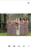 I bought 4 of these for my bridesmaids! They are beautiful dresses and are an amazing price. The waste is elastic! Can fit all body types. LOVE the color!! Was perfect for my wedding! Even fit my 8 month pregnant bridesmaid! - Carol P.