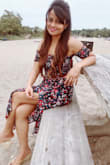 Lovely dress. Wore it on a beach day and got loads of compliments. The material is light weight cotton yet, not see through. - Ritwika D.