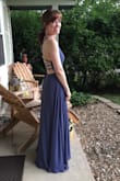 It was great, just had to get it hemmed! - Jennifer C.