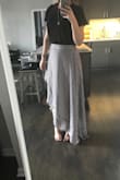 I don't usually love maxis because I'm bigger on the bottom and maxis usually accentuate that but the high-low style is very flattering. - Sarah L.