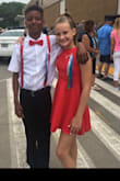 Cute dress and xs fit perfect for 8th grade graduation - Kimberly K.