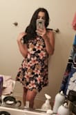 Very loose and comfortable. Great print and lightweight fabric. Perfect for a hot day since it's fabric is neoprene like a bathing suit. So cute and easy! - Jennifer C.