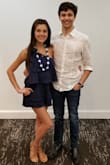 I got this romper for my pre-graduation dinner, and it is so cute! Runs large, but worked fine with the tire at the shoulder. Looked nice with school colors we wore. - Deborah T.