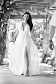 Also purchased this for engagement pictures and it was the perfect length. Perfect cut. Just a tad long as I'm a bit short, but nothing heels couldn't fix. - Annaliet T.