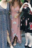Ordered for a wedding this summer and could not be more obsessed with this dress. It is beautiful and fits perfectly. The color looks even nicer in person. It is my new favorite dress. - Ashley B.