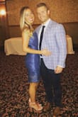 This dress was absolutely perfect. I wore it to my friend's wedding and I felt comfortable in it the entire night. I am small in my bust and did not have to wear a bra with this dress (only stickies). The color was even prettier in person. I loved it! I highly recommend. - Chelsea L.