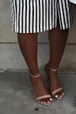 I love these. My feet are flat so they HURT! But they're really cute. I usually wear a 7.5-8 so I got an 8 and they fit perfectly. I got these in patent nude and they go with everything. - Kamesha R.