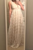 I bought this dress for my upcoming bachelorette party/rehearsal dinner, and I am in love!! It fits so good, the material is awesome, and it's nice and long! I will hem it a little bit, but I love that Lulus maxis are long enough, because that's impossible to find most places! - Laura G.