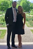 Wore this dress to a wedding & got numerous compliments on it! I ordered a size Small. Very comfortable material, straps are adjustable if needed. Fun to dance in! Length was perfect, I was worried it was going to be a bit long as the model was pretty tall! - Michele S.