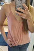 Great material and quality! Fits perfect. Color looks great on tan skin! Buy it! - Nikita C.