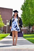 This dress is a show stopper! I wore it for my college graduation and was so glad it was the dress I chose! It was so comfortable and beautiful! - Rachel D.