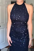 This is a beautiful gown. Can be worn at formal events. I was worried it was going to be too small but it hugged me perfectly and was breathable (and comfortable) for $30 I am SO impressed! - Julianna M.