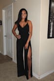This jumpsuit is amazing! I just received it in the mail today and I absolutely loved it when I tried it on! It is classy w a hint of sexy! I cannot wait to wear it out! - Janet C.