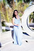 I wore this dress to a destination wedding on the beach in Kukua beach Punta Cana. It was very airy, flowy, and fit perfectly. I just have to figure out how to clean it. It was a little long and I didn't wear heels, therefore it did get dirty along the bottom of the dress. It looked great! - Monica B.