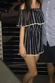 I bought this last summer and I absolutely adore it! Definitely something you can use to dress up or down. Have worn for a nice night out for dinner and to a college graduation, and I'm sure there's many more times to come. - Arielle K.