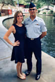 This dress was absolutely perfect! My husband was graduating from Air Force BMT and I wanted a navy dress to match his blues....This dress matched perfectly and was extremely comfortable and cool to wear, even though it was over 100 degrees where we were! The fabric was stretchy and very nice quality. I would definitely buy a size smaller than what you usually wear though since the fabric is very stretchy!! This is a must have dress, I received so many compliments on it!! - Natalie T.
