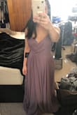 This dress is perfect! Purchased it for a wedding I am in, and it looks exactly like the picture. I am short, so the only thing I have to do is get it hemmed a little.
Would totally recommend!
P.S....don't mind the messy room- it was laundry day! :) - Chelsea K.