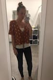 This stop is so dang cute! I was able to put a tank underneath and wear it to work.  I'm excited to go braless and wear it for a summer night on the town! :) - Laura H.