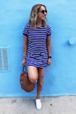 Great fit! Comfy and casual. If you have a butt it's a little short but totally worth it. Highly recommend. - Hannah S.