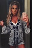 Love Love Love!! Fits true to size. The romper has a draw string so you can tighten it up if needed! A must have for the summer. - Sarah L.