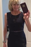 This dress will be perfect for my mother of the bride dress this fall. Can't wait. It is really long though so probably taking about a foot off as I'll be wearing flats. - Gail P.