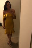 I ordered this dress for an upcoming event and I love it! I can't wait to wear it! It fits true to size and the fabric is amazing! - Ashley M.