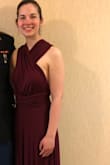 This dress was lightweight, easy to move in and a perfect choice for the Military Ball I attended! Had to hem the bottom since it was a tiny bit long, other than that it fit perfectly! I got many compliments on the dress and will be coming back to Lulus for more! - Bridget E.
