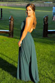 Dress was like the pictures. I love it! I'm 158 cm tall and 57 kg. - Fanny C.