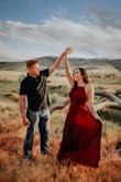 This dress was exactly what I was looking for! It fit perfectly in the bust with the adjustable straps. I did need to get this hemmed so I wasn't stepping all over it but other than that I loved wearing this! - Kailyn C.