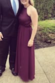 Originally ordered a small but was too tight on my chest. Medium fit great! Wore it to a wedding. - KRISTINE C.