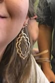 These are sturdy, cute, and not cheaply made. I'm allergic to most earrings, but not these!! I wore them for eight hours straight with no issues. - Mikaleh M.