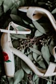 I wore these shoes for my wedding and am so glad I did! 
I don't normally wear heels so I didn't wear them for too long but they were comfortable and adorable. - Rebecca C.