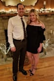 Pretty dress and I love the off shoulder look but it runs very small. I'm a medium and had to return for a large. I wore it to a winter wedding and got a lot of compliments! - Alexa B.