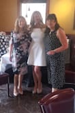 I ordered this dress last minute for my bridal shower, was skeptical ordering online, I usually always need to try stuff on before I purchase, I took a chance, and glad I did..it was right on me, but not sure I would have ordered a larger size..got many compliments on it throughout the day! - Jenna M.