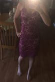 I ordered this for a day wedding I have coming up. The quality of this dress is incredible and it fits PERFECTLY. Length and size true to size. It's beautiful. - Jessica