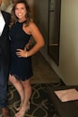 Such a cute dress. Wore it to a reception for a wedding. Looked great and fit was true to size. Would recommend! - Laura